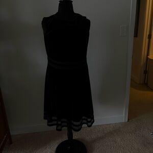 Calvin Klein Black Midi Dress